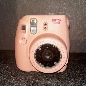Used Light Pink Fujifilm Instax Mini 8